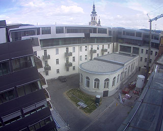 Archivbild Webcam 2 Baustelle Neubau 'Residenz zum silbernen Elefanten' Graz (5 Minuteninterval)